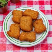 Chicken Nuggets & Fries · Breaded and Deep fried Soy based nuggets & Fries