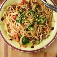 Classic Chow Mein · Leeks, bean sprouts, celery.
