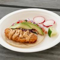 Soft Taco · Small flour tortilla filled with choice of meat, lettuce, shredded cheese, fresh salsa and s...