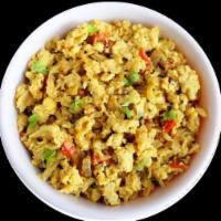 Mutta (Egg) Podimas · Scrambled Egg cooked with onion and green chilli