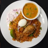 Chicken Biryani Family Pack · This comes with the Biryani, Appetizer and a dessert. Our small size family pack is suited f...