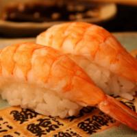 Shrimp  Nigiri · Ebi.
