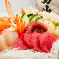 15 Piece Sashimi Combo · Piece of fish.