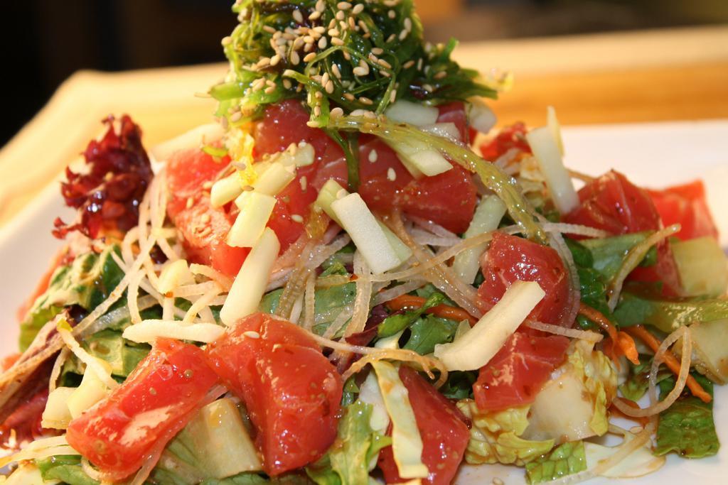Tuna Salad · Cold salad with shredded tuna.