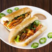 9. Vietnamese Sandwich · Cucumber, jalapenos, daikon, pickled carrot, and cilantro.
