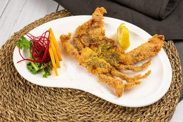 A10. Soft Shell Crab · Crab that has recently molted and still has a soft shell.