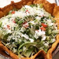 Taco Salad · vegetarian or choice of meat(asada, pastor,pollo,carnitas,lengua,cabeza)