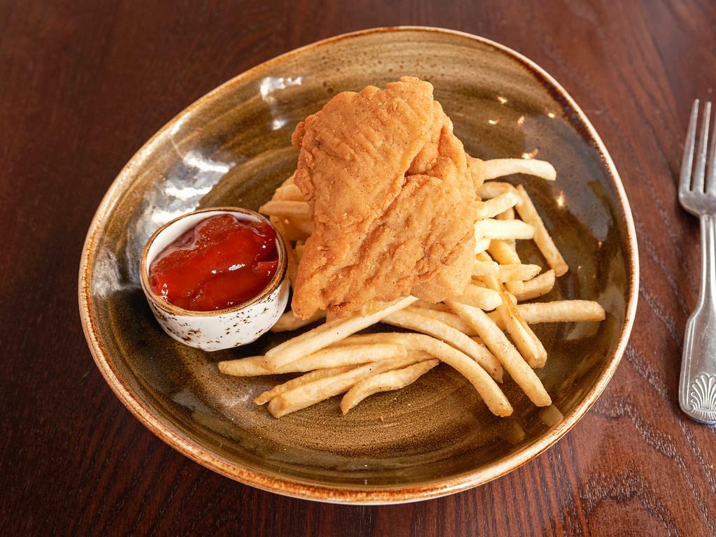 Chicken Tenders · Served With Fries