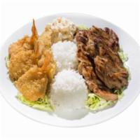 Seafood Combo - Kalua Pork · 