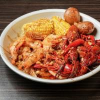 C. Shrimp with Head and Craw Fish Combo · 