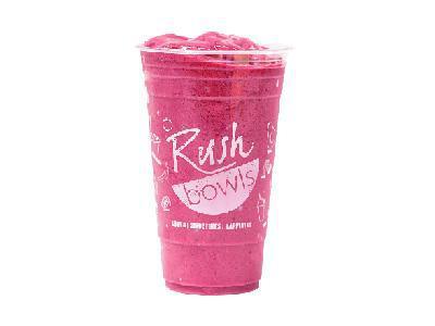 Frost Fighter Smoothie · Acai, strawberry, banana, raspberry, immune support, apple juice.