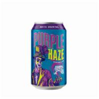 Abita Purple Haze Raspberry Lager · 12oz can with a 6.5% abv

Must be 21+ years old and show age verification upon receipt.