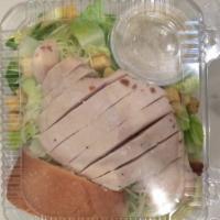 Caesar Salad with Grilled Chicken Breast  · 