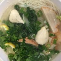 Seafood Ho Fun Soup · 