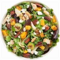 Farmer's market salad · Our Chef-inspired Farmhouse Salad features a recommended base of our Spring Mix and Kale. It...