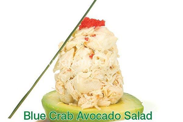 Blue Crab Avocado Salad · Comes with yuzu truffle soy dressing.