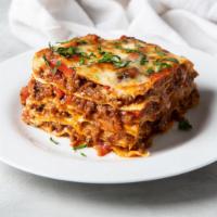 Italian Lasagna · Single serving. Homemade lasagna made with the original Italian recipe.