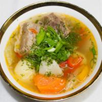 4. Shurpa Soup · Lamb, beef, vegetable, and chickpeas.