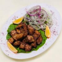 6. Uzbek Style Liver · Stewed liver with onions.