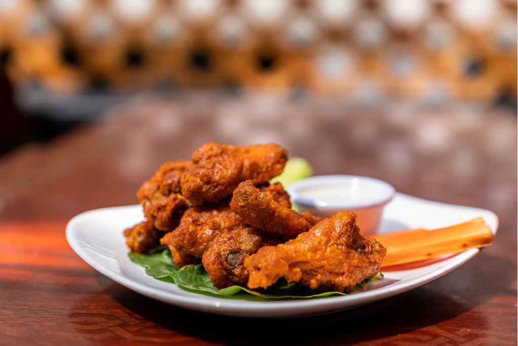 Chicken Wings · Choice of style.