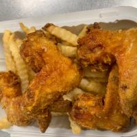 B1. 4 Piece Fried Chicken Wings · Plain fried chicken wings (4 pieces)
