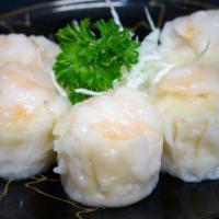 Shumai · Dumplings filled with shrimp; soy-based sauce steamed or fried.