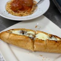 Parmigiana Sub · Served with marinara sauce, topped with mozzarella and baked to a crispy delight. Your choic...
