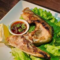 Grilled Yellowtail Collar  · 
