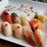 Sushi Combo (8pcs)  · Served with Miso Soup and House Salad