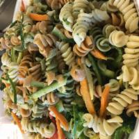 Rotini Pasta Salad  · Rotini pasta, fresh seasonal vegetables tossed in a light vinaigrette.  