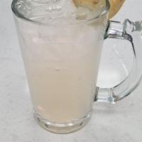 Ginger Lemonade · Housemade ginger lemonade (made with ginger root).