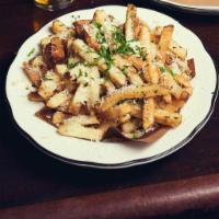Bar Room Fries · White truffle oil and Parmesan cheese. Gluten free, vegetarian.