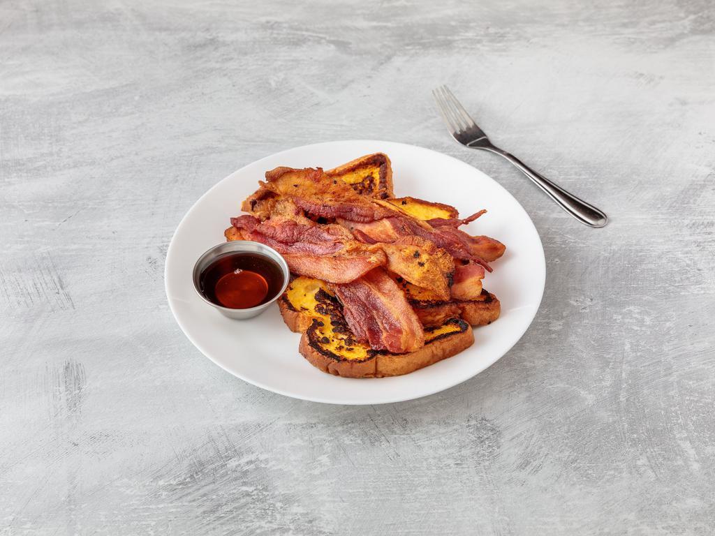 French Toast · Add ham, bacon or sausage for an additional charge.
