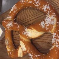 Big Azz Pretzel · A giant Bavarian pretzel served with your choice of Beer Cheese Soup or Bavarian Mustard.  W...