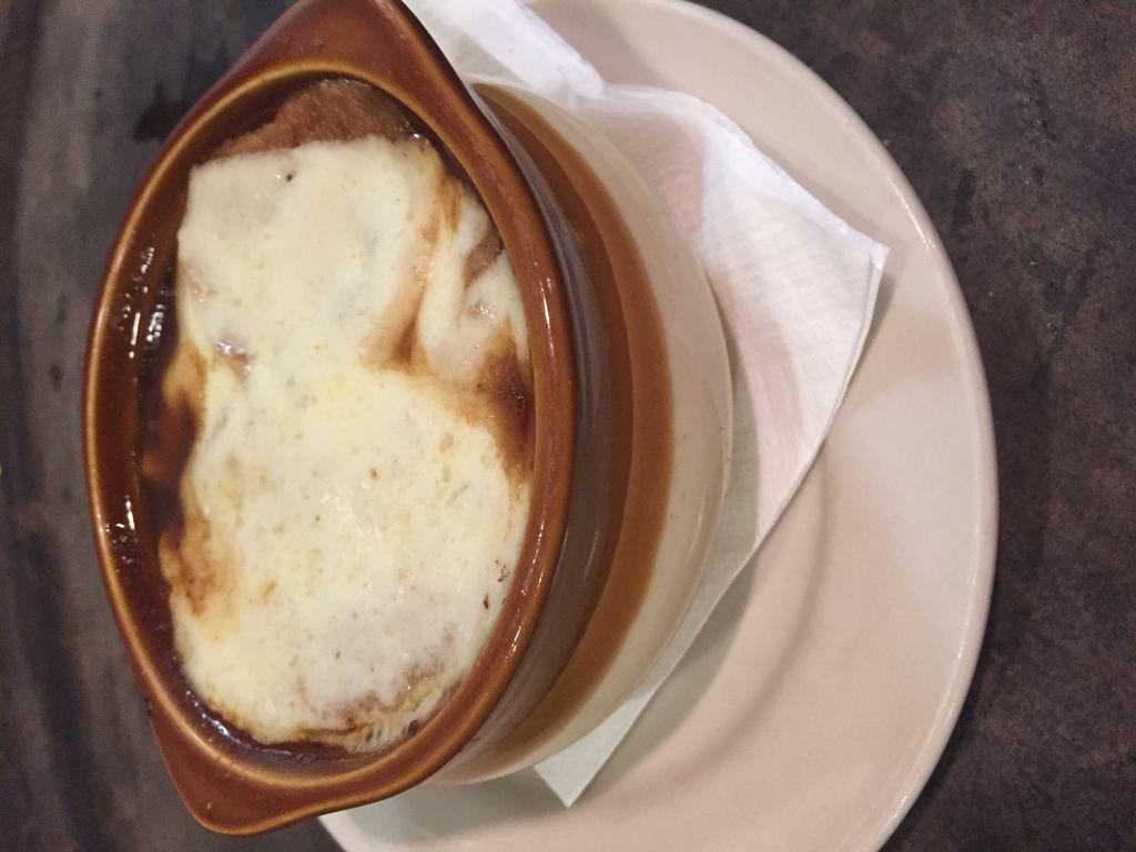 Bowl of French Onion Soup · 