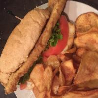Walleye Sandwich · Grilled or Fried. Served with with tomato, lettuce and a side of Tabasco lime sauce. Comes w...