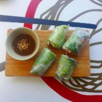 Buddha Roll · Vegetarian. Spice level 2. Tofu, spring mix, carrots, bean sprouts, fresh herbs and vermicel...