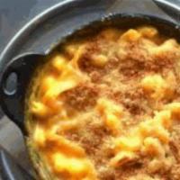 Fired Mac (640 cal) · Fresh mac & cheese combines elbow macaroni in a velvety smooth cheese sauce with butter, mil...