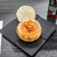 Pita Bread with Garlic Sauce · 