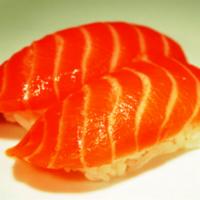 Salmon · 2 pieces.