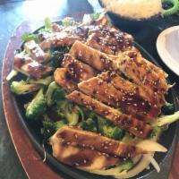 Chicken Teriyaki · Marinated or glazed in a soy based sauce.