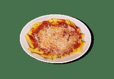 Pasta Bowls - Signature Recipes - Baked Penne with Marinara · Contains: Penne, Marinara, Shredded Parmesan