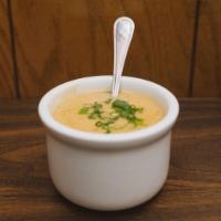 Bowl of Soup · Soup Selection changes regularly. Call the shop for today's hot soup of the day!