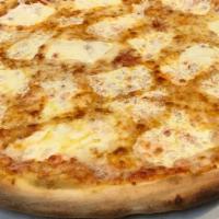Cheese Pizza Pie · Premium Qaulity Wisconsin Mozzarella and Italian Tomato Sauce