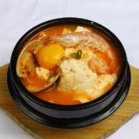 Sundubu 순두부 · Organic soft tofu stew.
