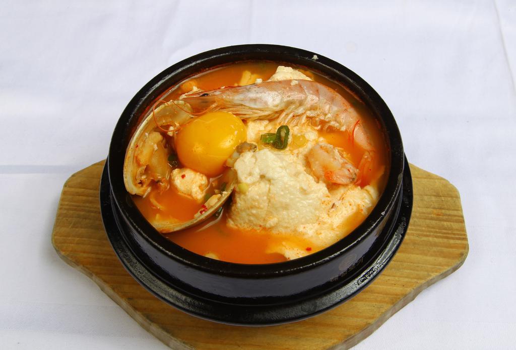 Sundubu 순두부 · Organic soft tofu stew.