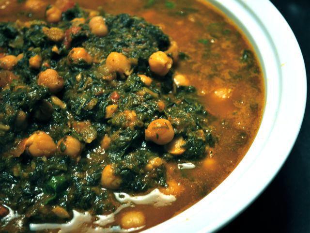 12. Palak Panner · Homemade cottage cheese cooked with fresh spinach, spices, and tomatoes.