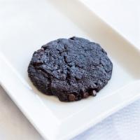 Double Chocolate Chip Cookie - Vegan · Gluten free. Ingredients: Gluten Free Flour Blend (Brown Rice flour, white rice flour, tapio...