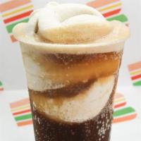 Root Beer Patch Float. · A classic Root Beer float featuring our homemade Vanilla Bean Shake paired with Maine Root 1...