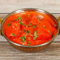 62. Chicken Tikka Masala · Barbecued boneless chicken breast sauteed with herbs and spices.